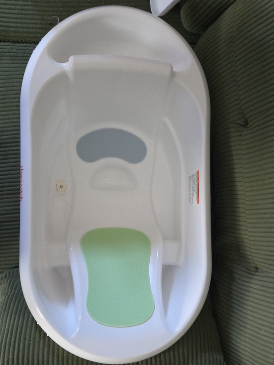 Hopscotch Other - Baby Bath Tub with Green and Blue Comfort Pads - Kids Bath